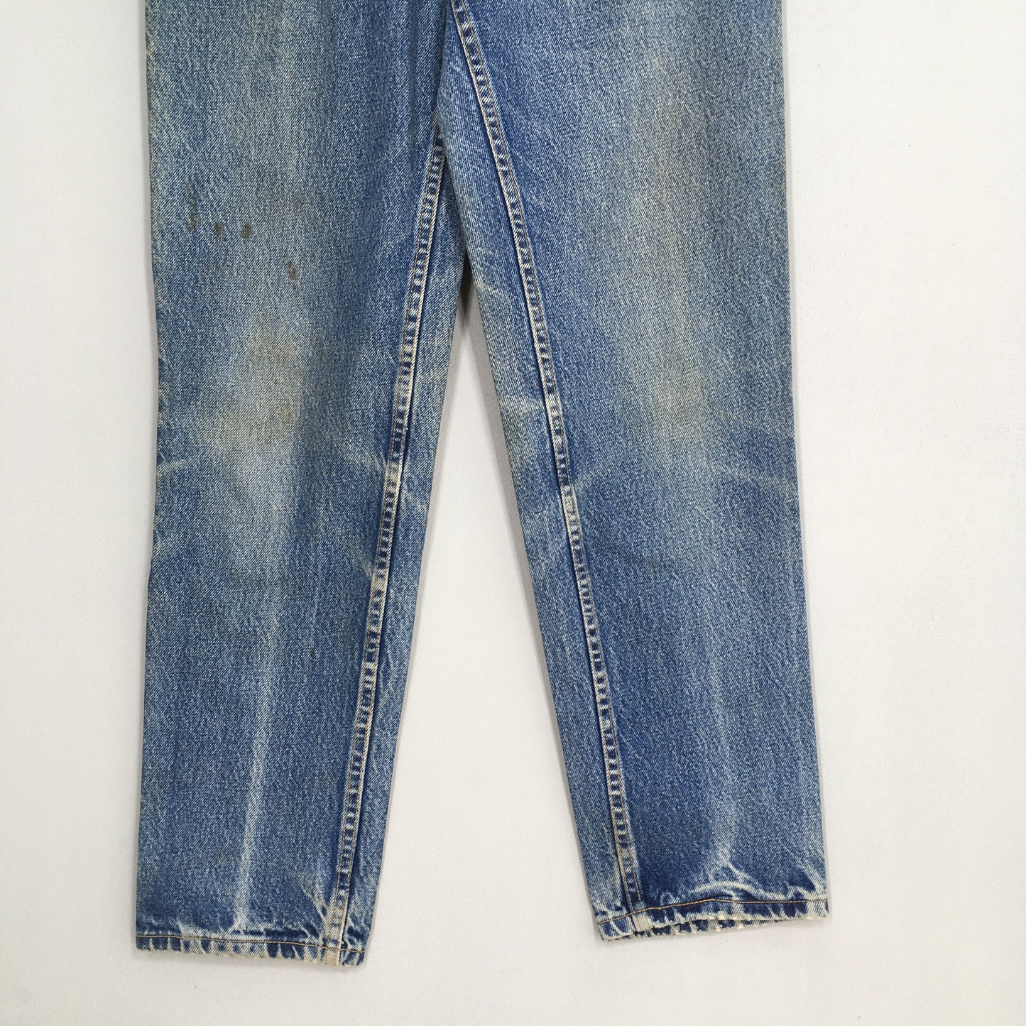 Levis 550 Jeans Relaxed Fit Stone Washed Denim Size 28x33