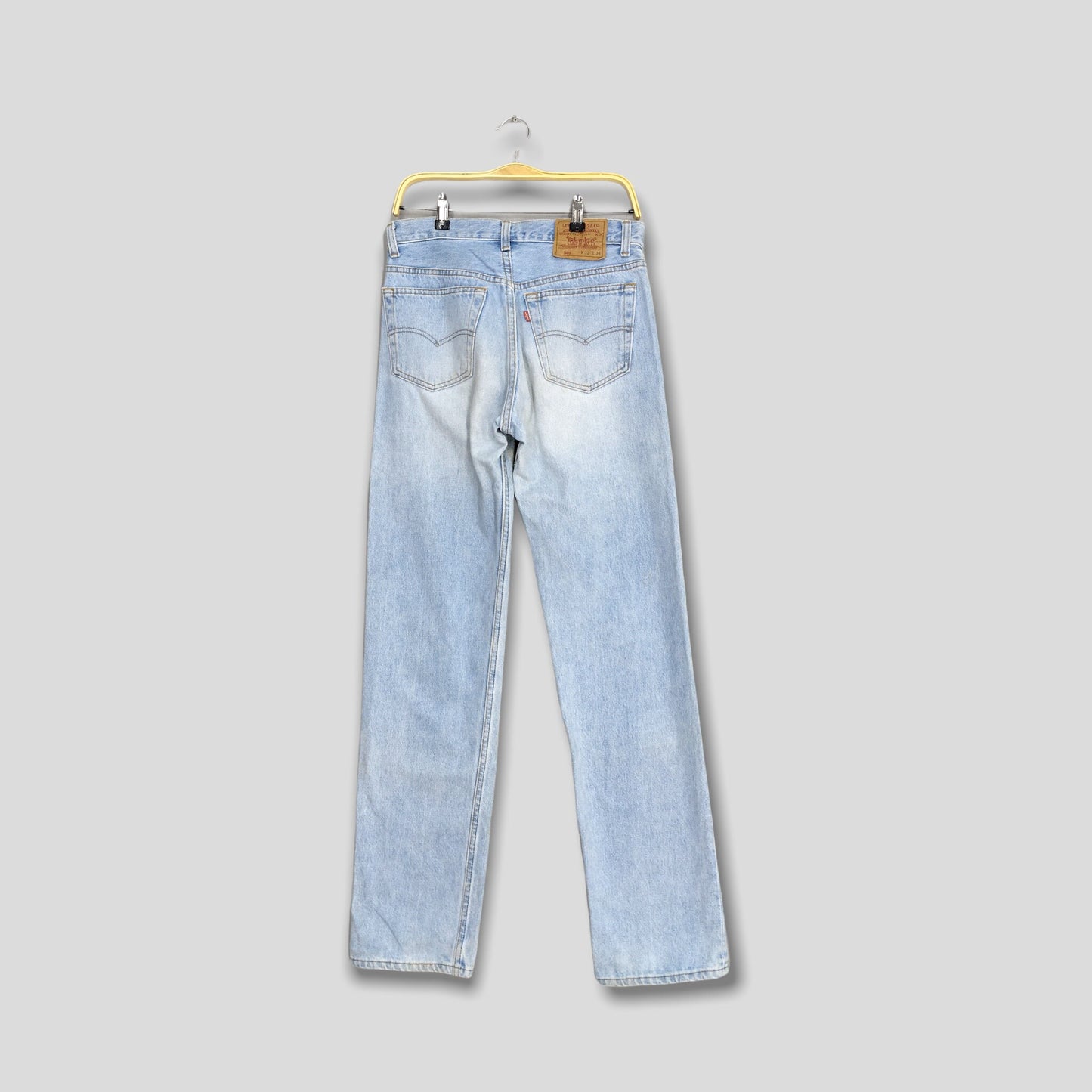 Levi's 501 Light Blue Stone Washed Denim Size 30x33