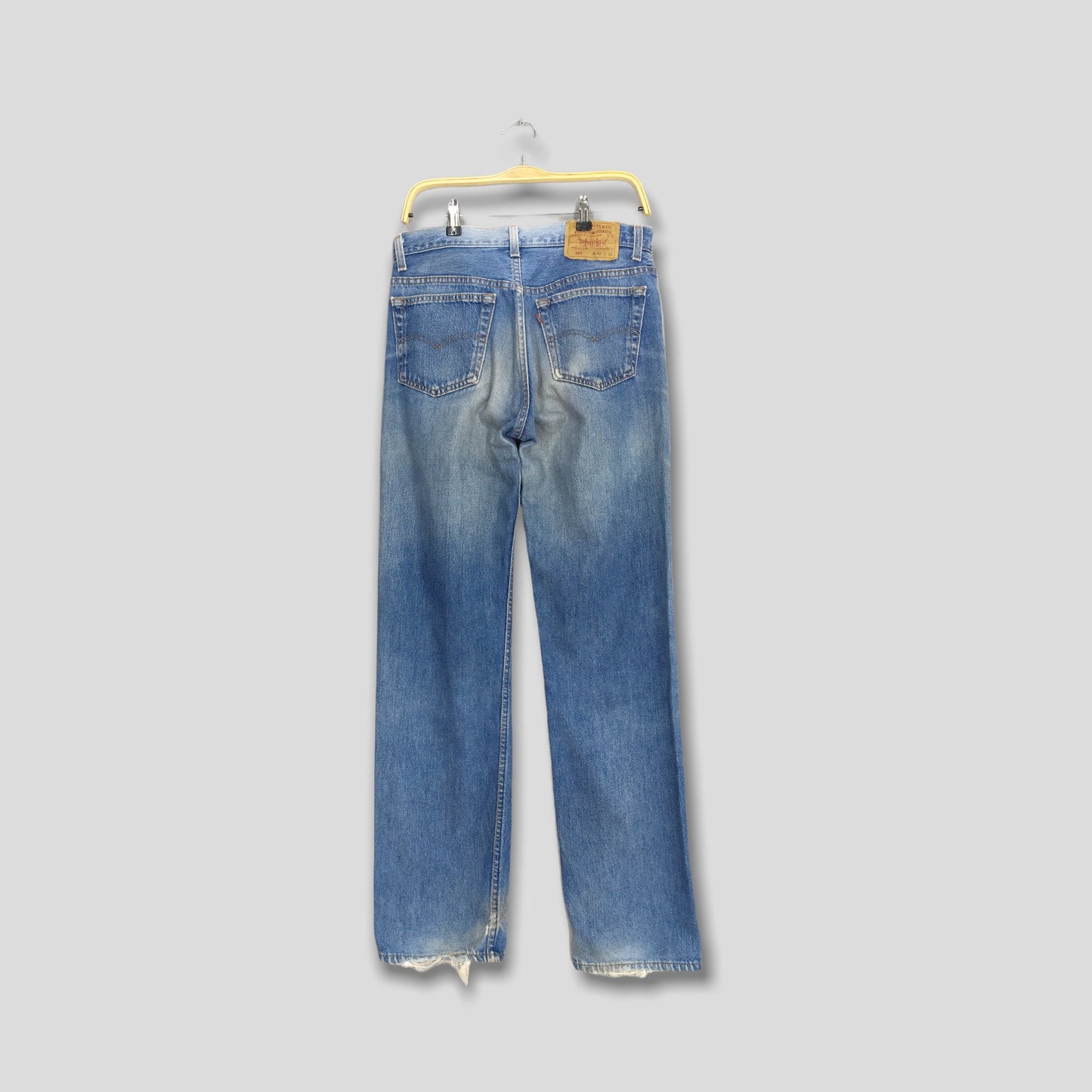 Levi's 501 Stonewash Faded Dirty Jeans Size 31x32