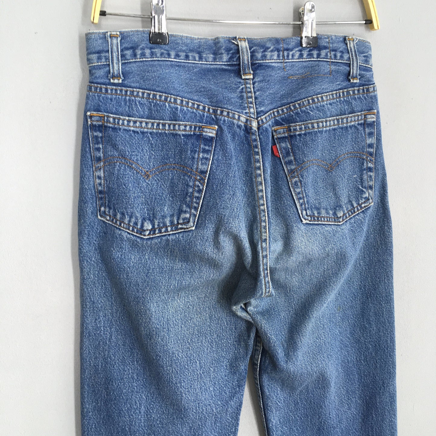 Levi's 501 Blue Faded Dirty Jeans Size 30x31