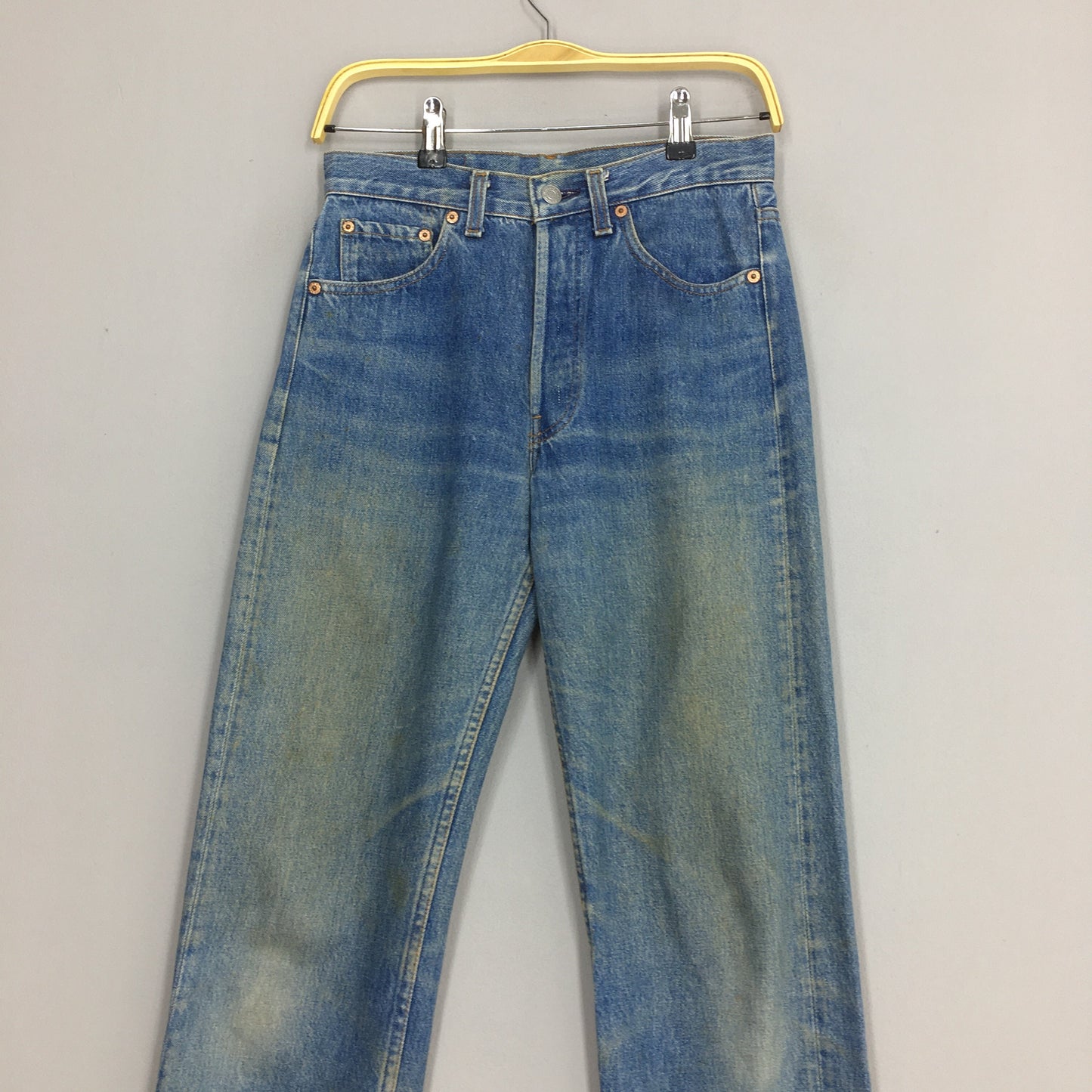 Levi's 501XX Blue Stonewash Jeans Size 28x30