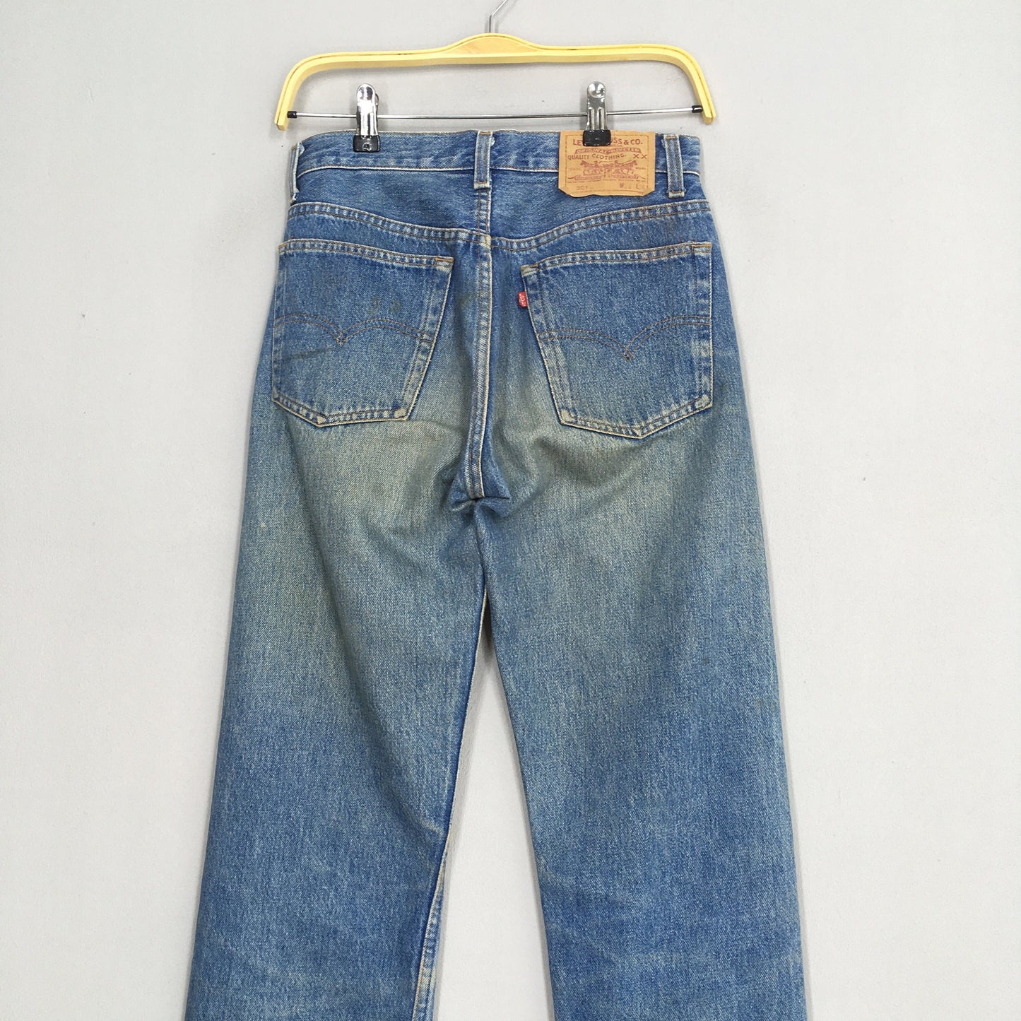 Levi's 501XX Blue Stonewash Jeans Size 28x30