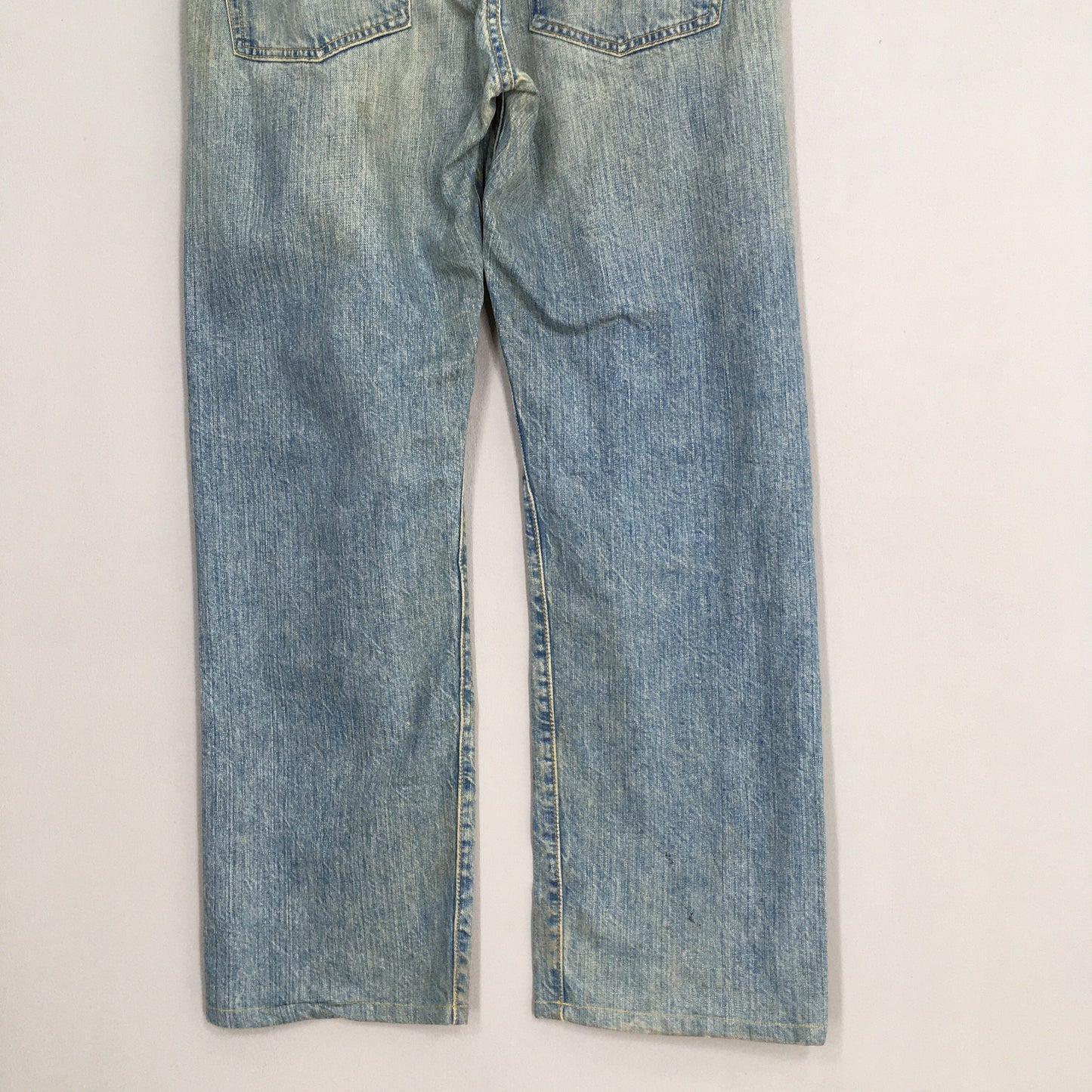 Levi's 501 Faded Dirty Jeans Distressed Denim Size 36x31