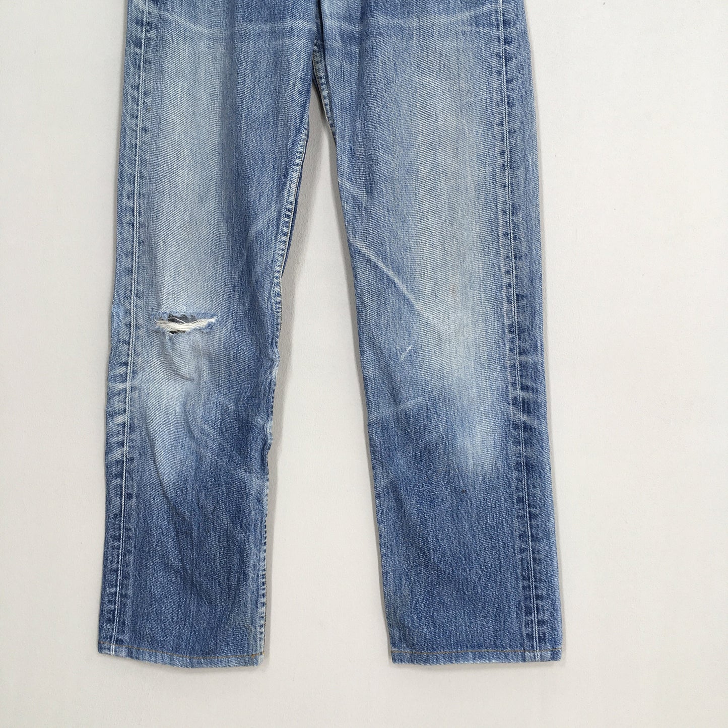 Levi's 501 Distressed Stone Washed Denim Size 30x31