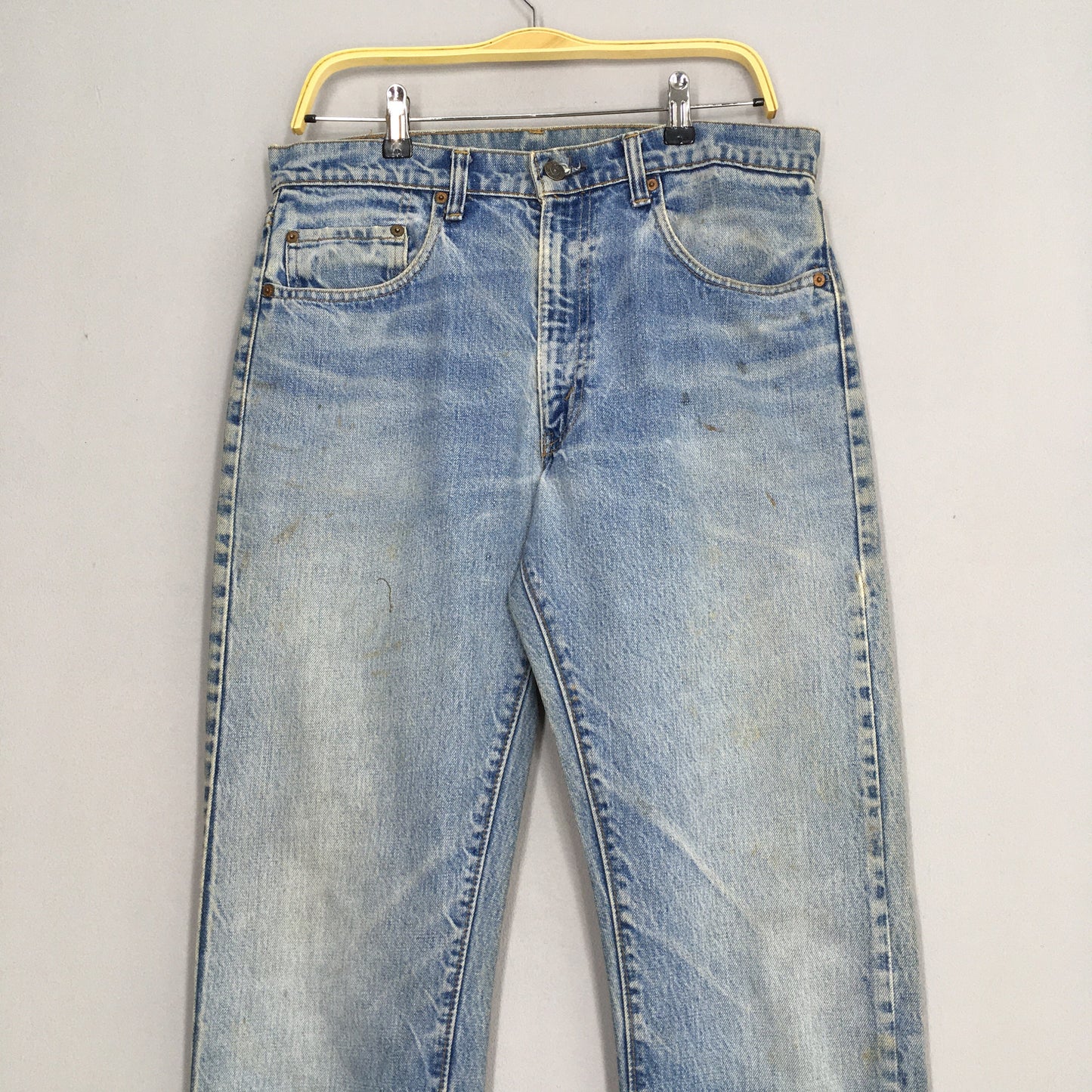 Levi's 505 Faded Blue Slim Fit Jeans 32x36