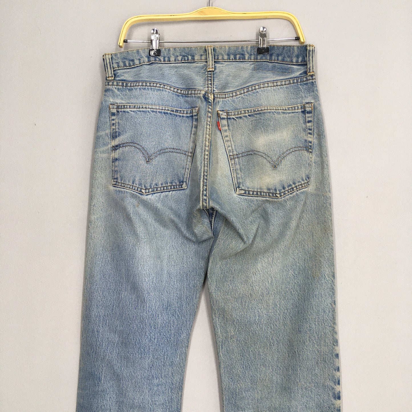 Levi's 505 Faded Blue Slim Fit Jeans 32x36