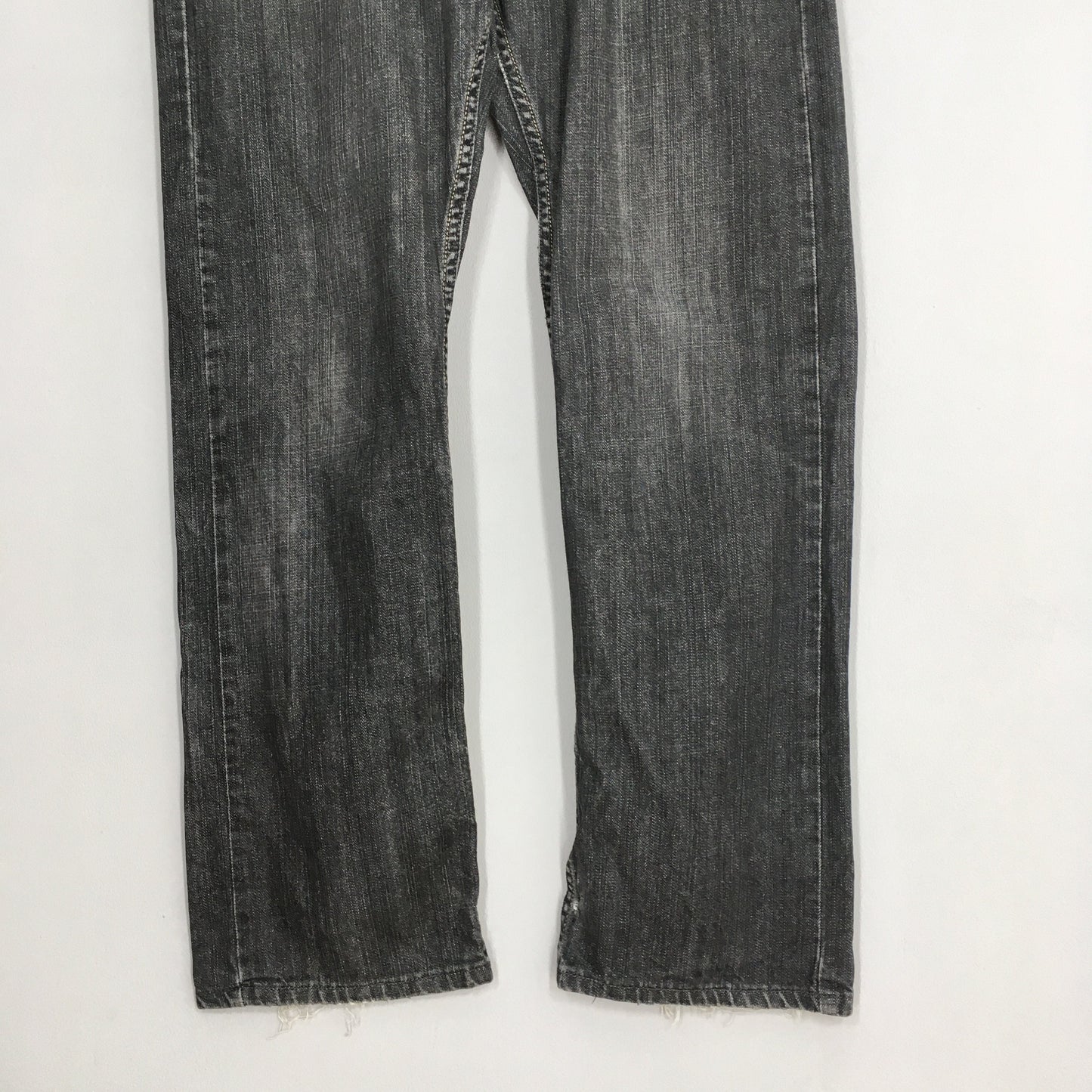 Levi's 514 Slim Straight Faded Black Jeans Size 34x31