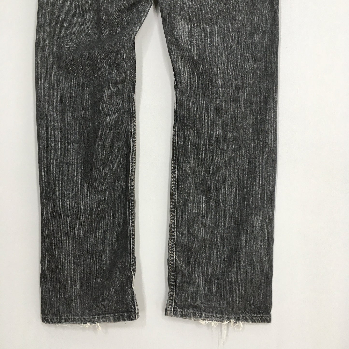 Levi's 514 Slim Straight Faded Black Jeans Size 34x31