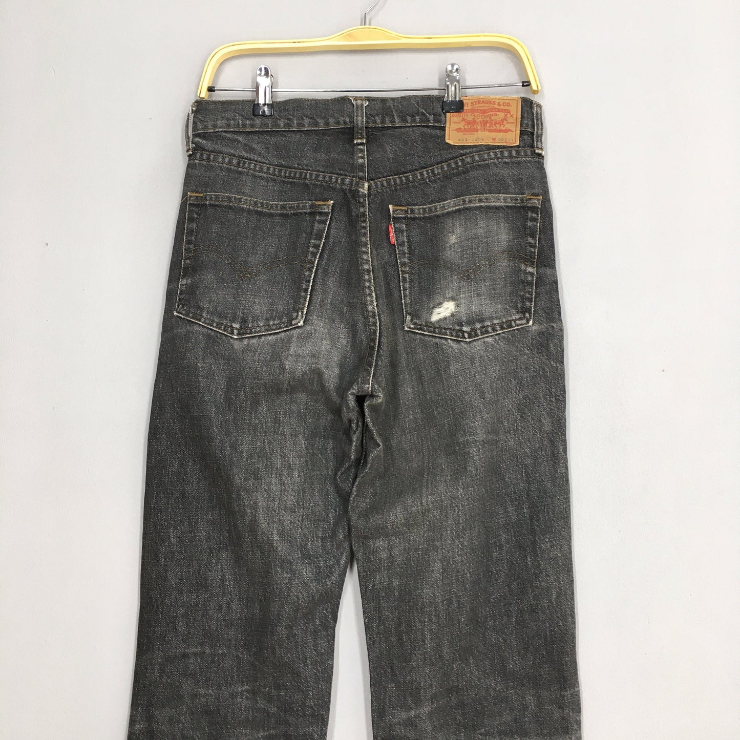 Levi's 603 Faded Black Skinny Fit Jeans Size 30x31