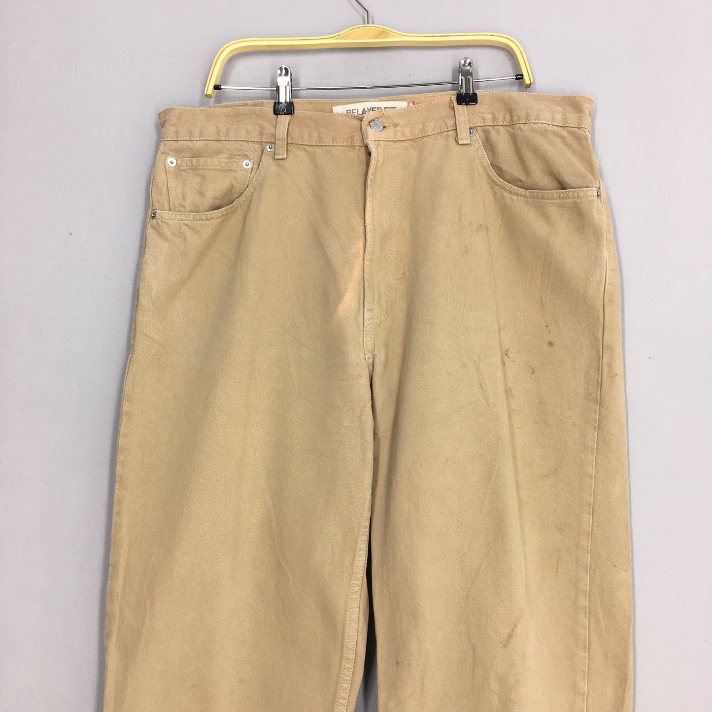 Levi's 550 Brown Relaxed Fit Jeans Size 38x30