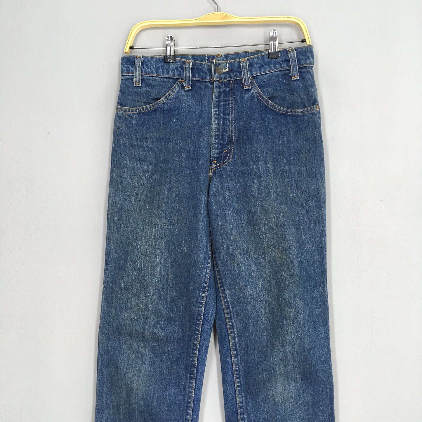 Levi's 646 Bootcut Blue Dirty Jeans Size 30x27