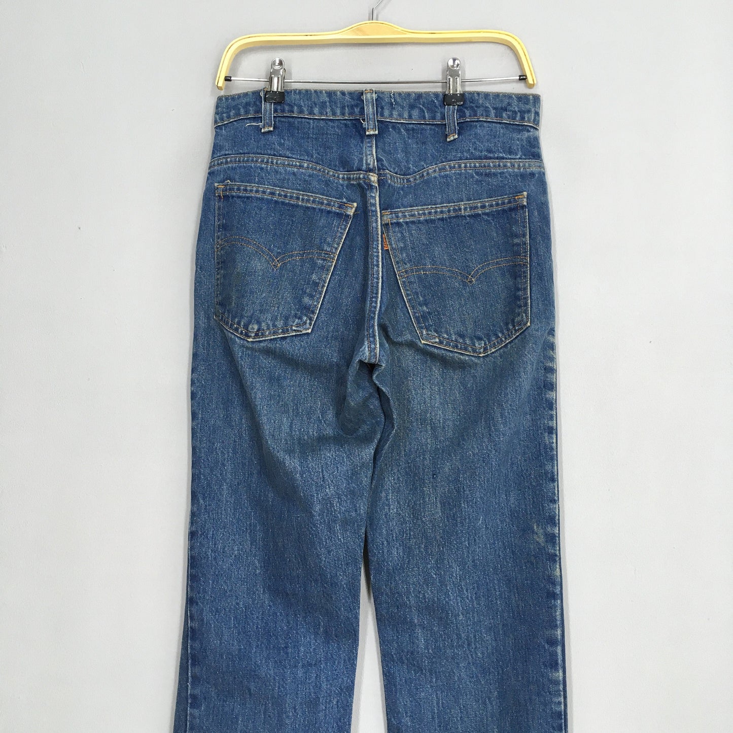 Levi's 646 Bootcut Blue Dirty Jeans Size 30x27