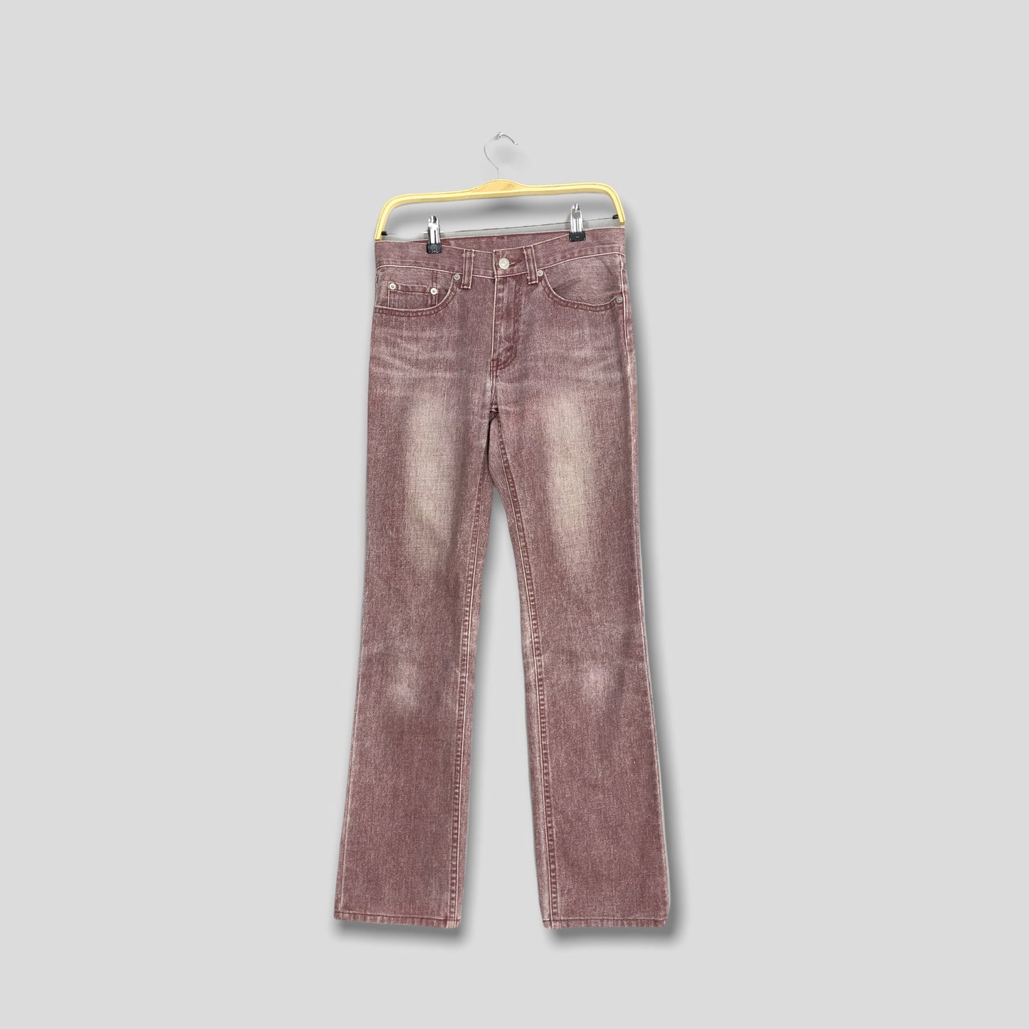 Levi's 502 Faded Red Jeans Size 28x30