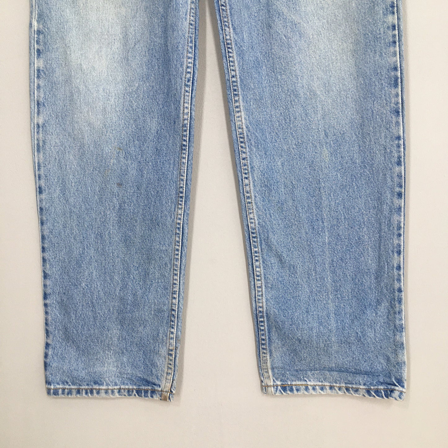 Levi's 505 Relaxed Fit Blue Stonewash Jeans Size 33x38