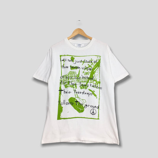 Japanese Brand Doarat Quotes Tee Medium