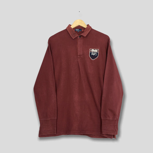 Polo Ralph Lauren Rugby Burgundy Shirt Medium