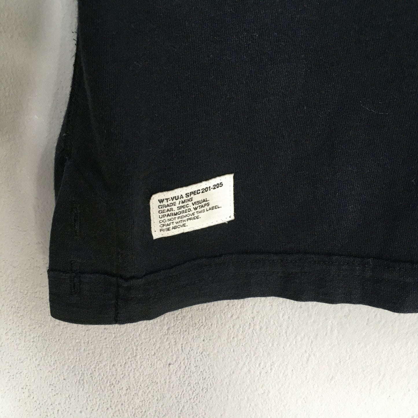 Wtaps Plain Black Tshirt Medium