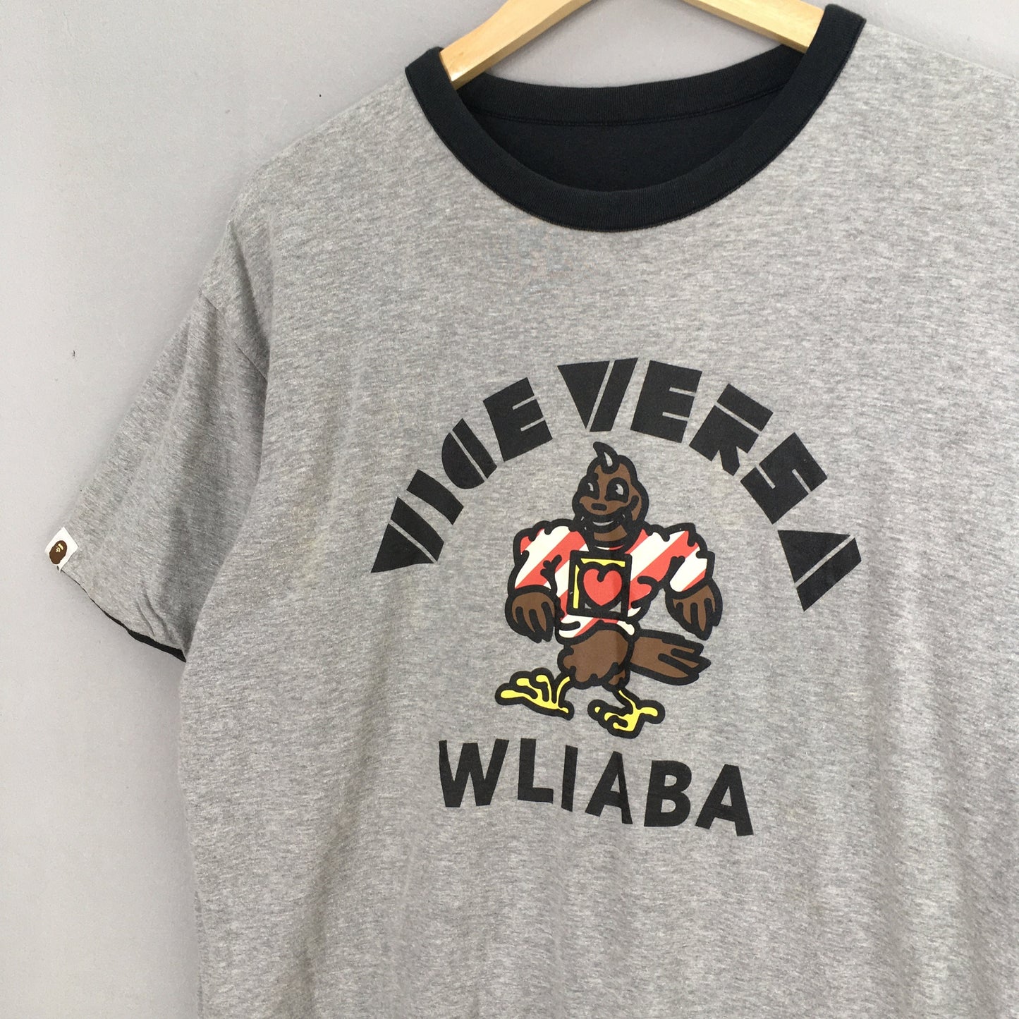 A Bathing Ape Bape Vice Versa Wliaba Reversible T shirt