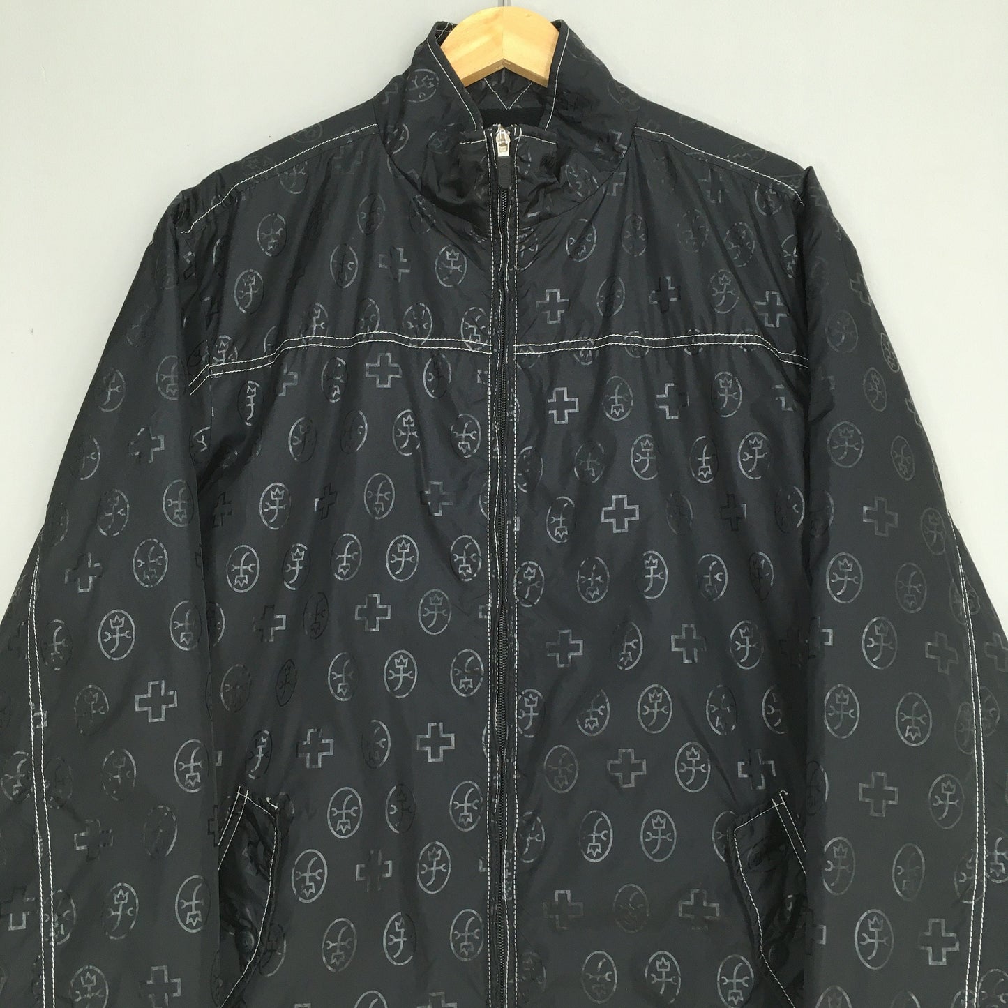 Jean Charles Castelbajac Monogram Jacket Large