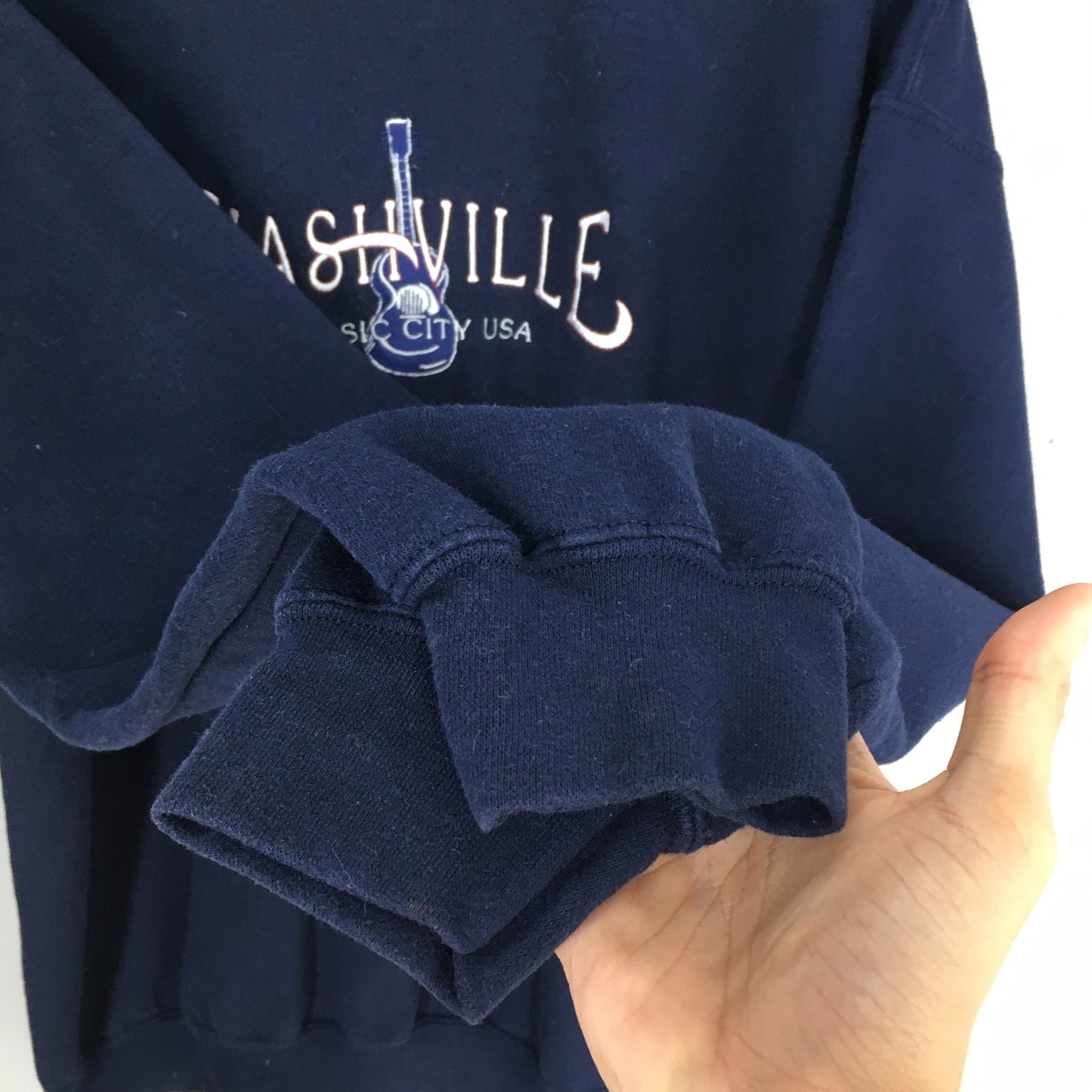 Nashville Usa Dark Blue Sweatshirt XLarge