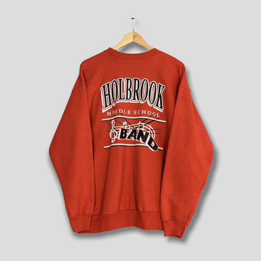 Holbrook Middle School Red Sweater Large