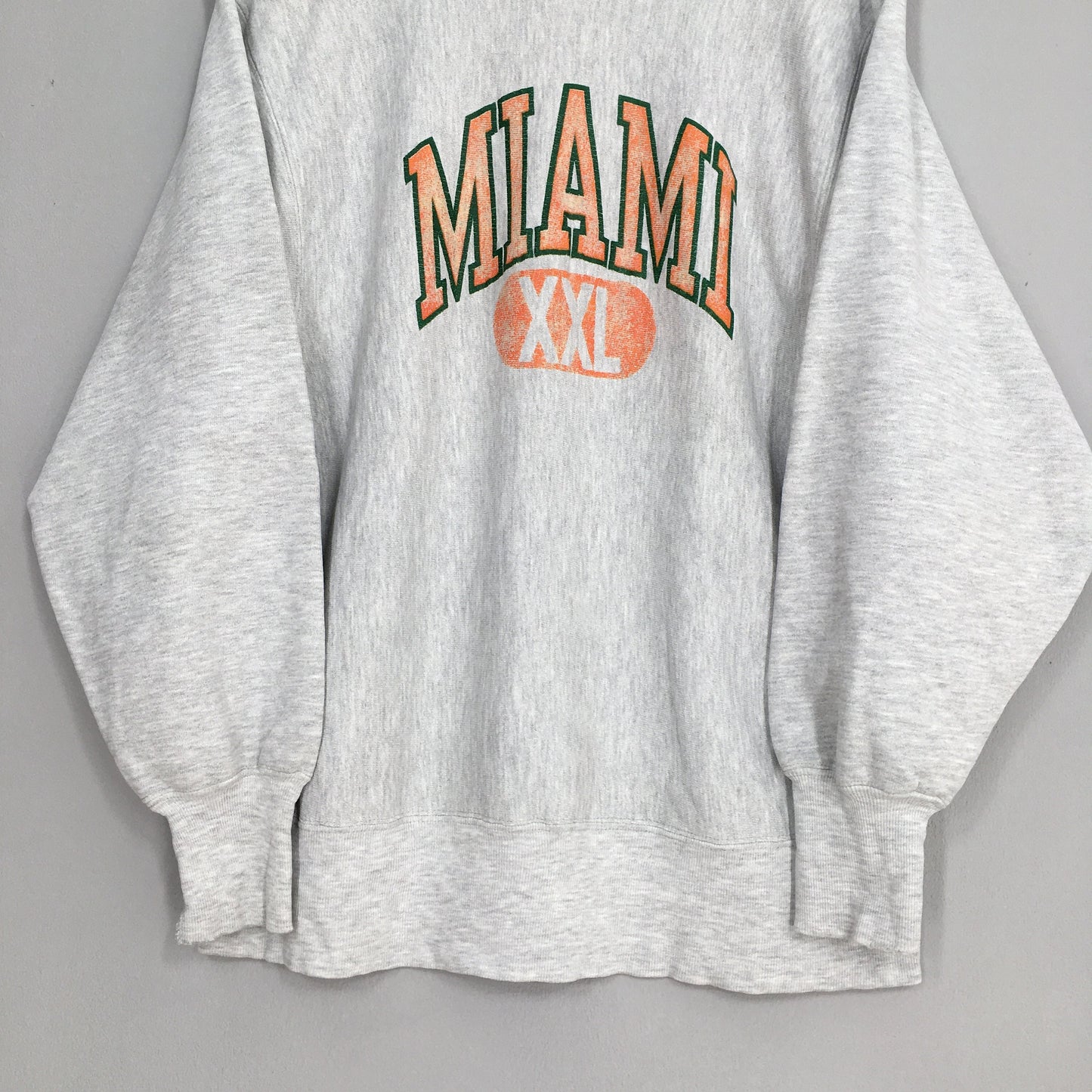 Champion Miami State Gray Sweatshirt Large