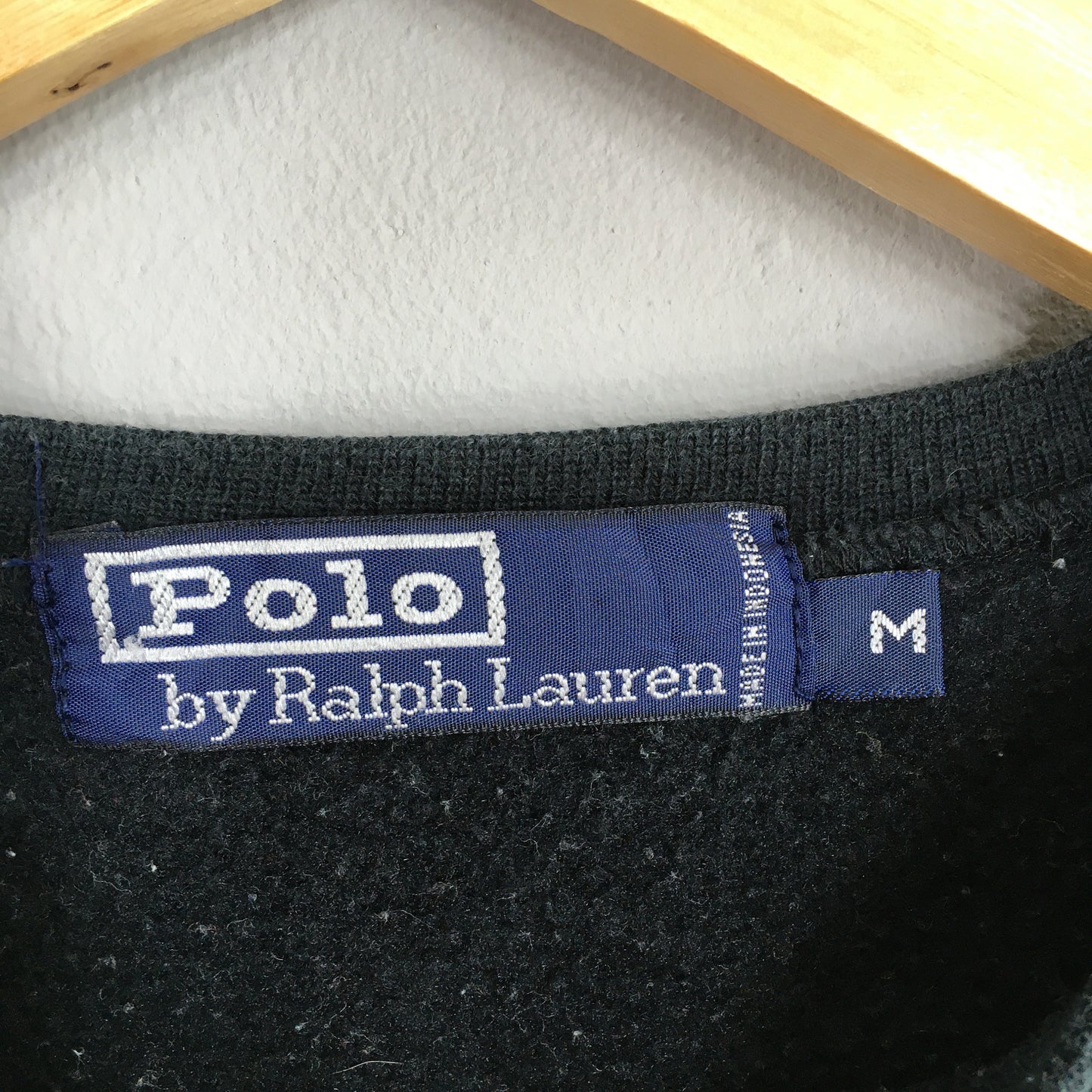 Polo Ralph Lauren Black Sweatshirt Medium