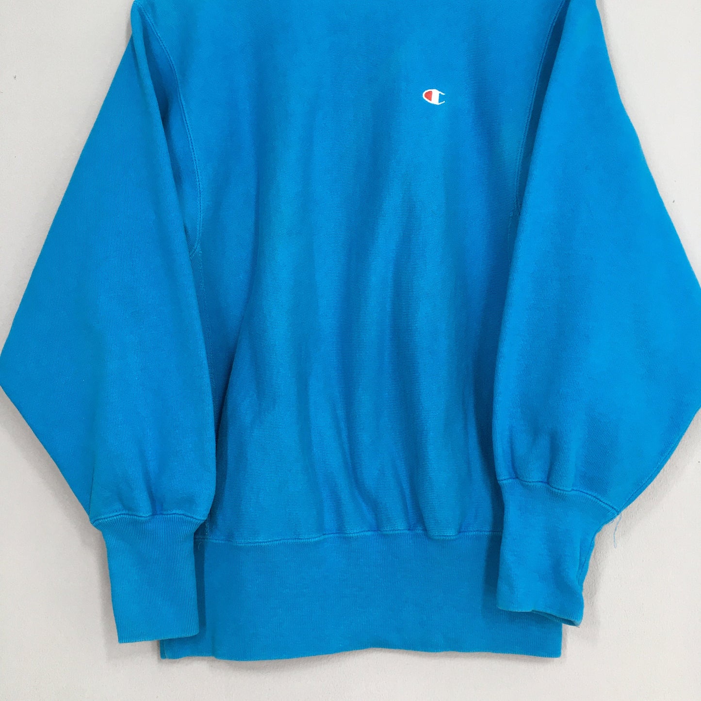 Champion Reverse Weave Ocean Blue Sweatshirt Medium