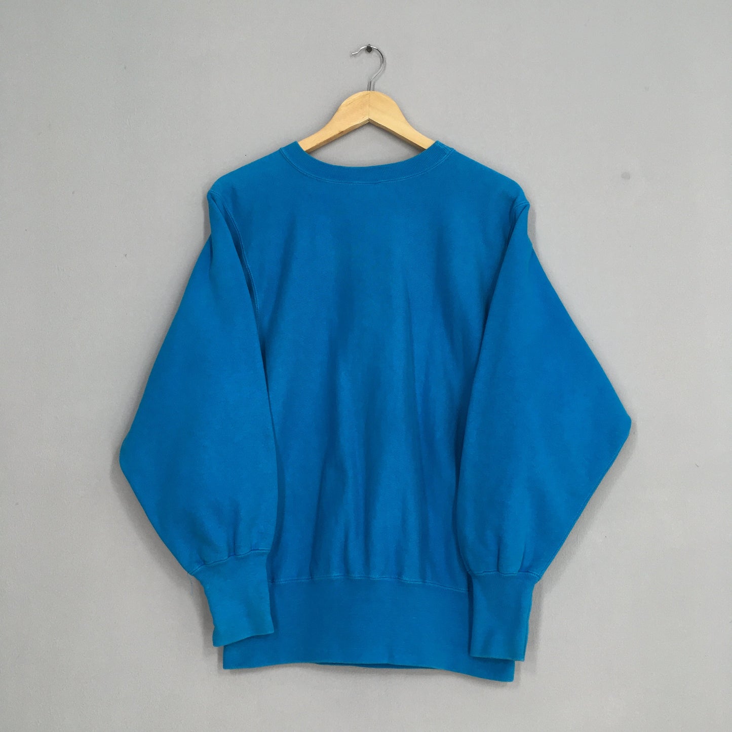 Champion Reverse Weave Ocean Blue Sweatshirt Medium