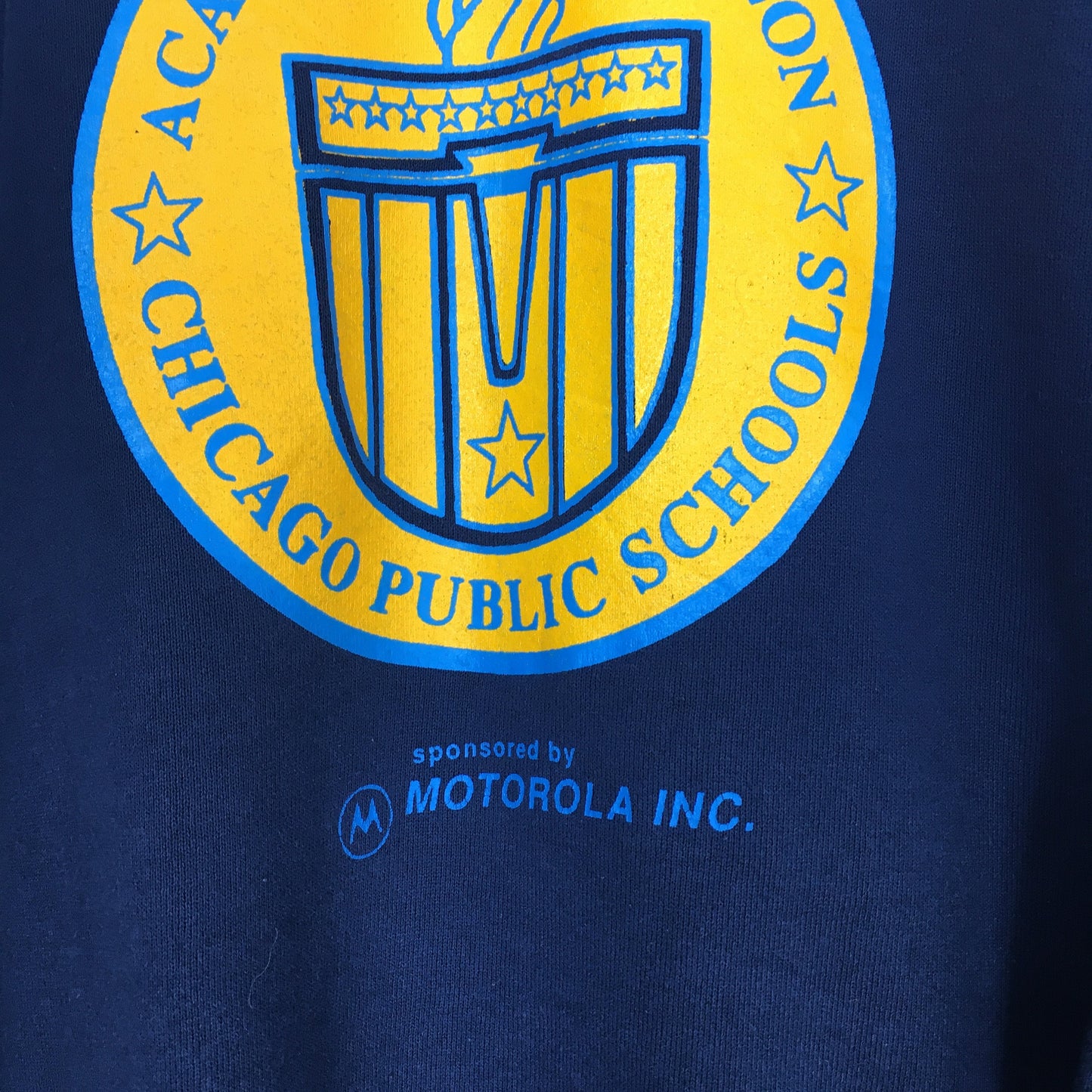 Chicago Public School Blue Sweatshirt XLarge