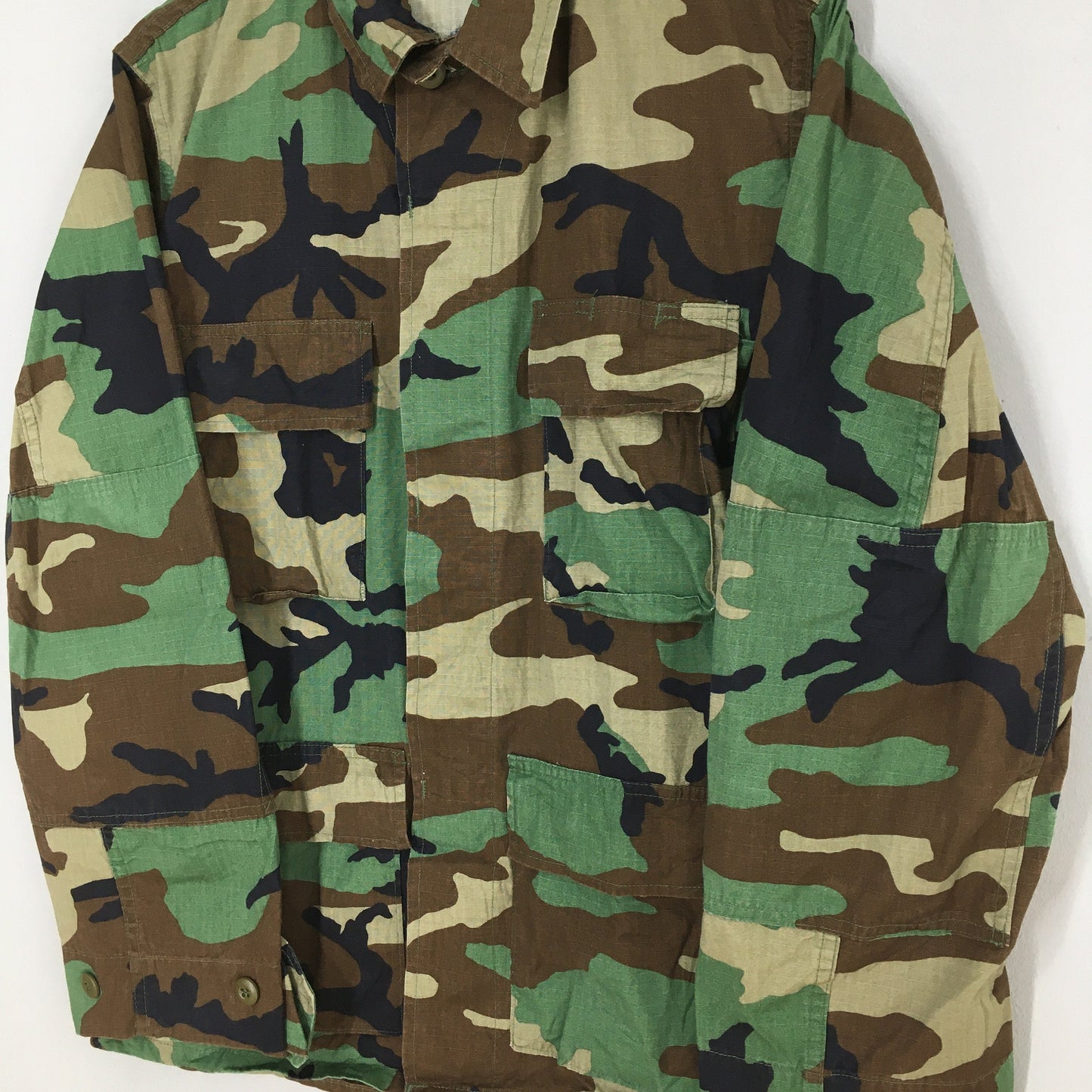 M-65 Field Woodland Patern Camo Jacket Medium