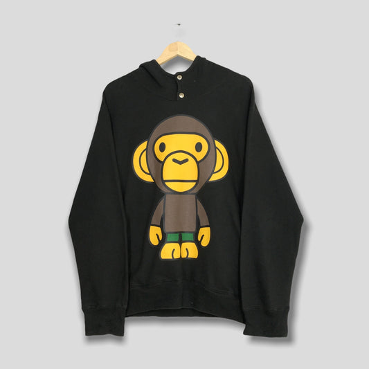 Baby Milo A Bathing Ape Hoodie Sweatshirt Medium