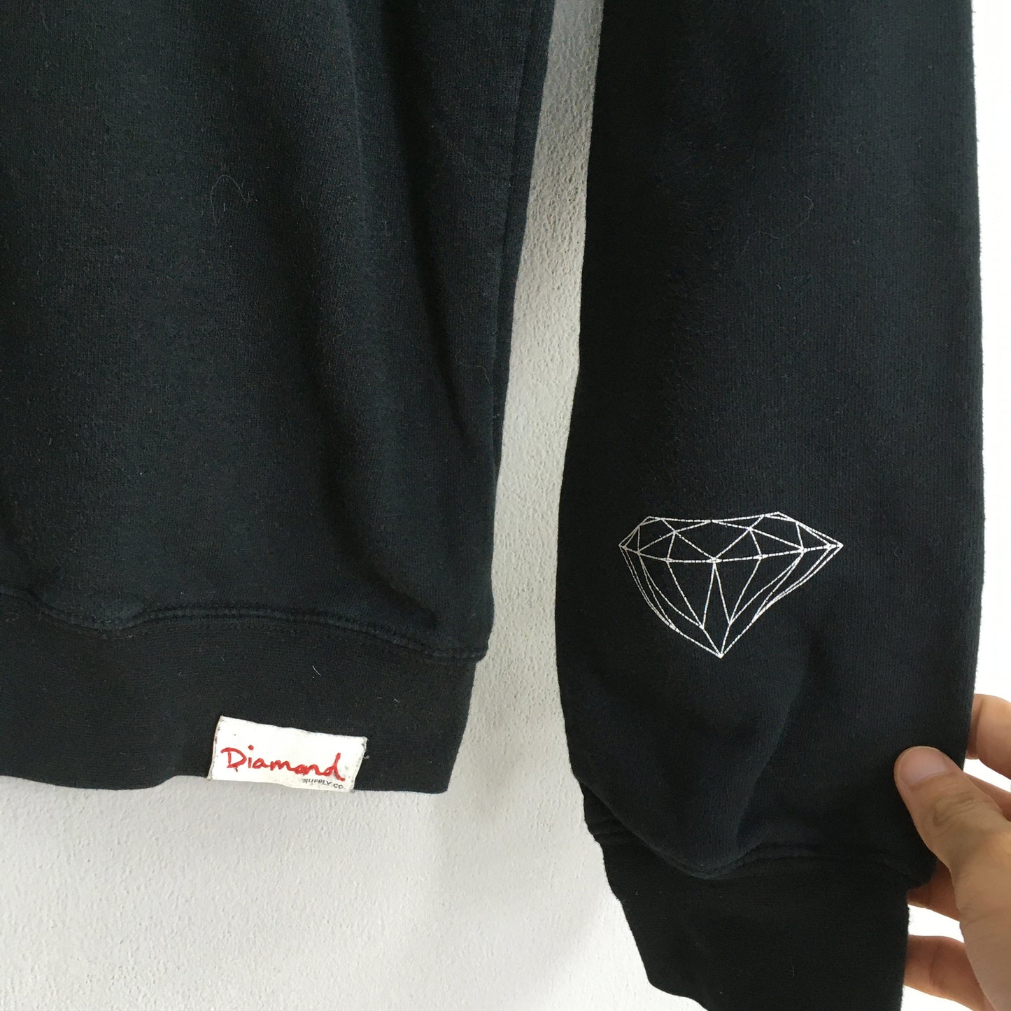 Diamond Supply Co Black Jumper Medium