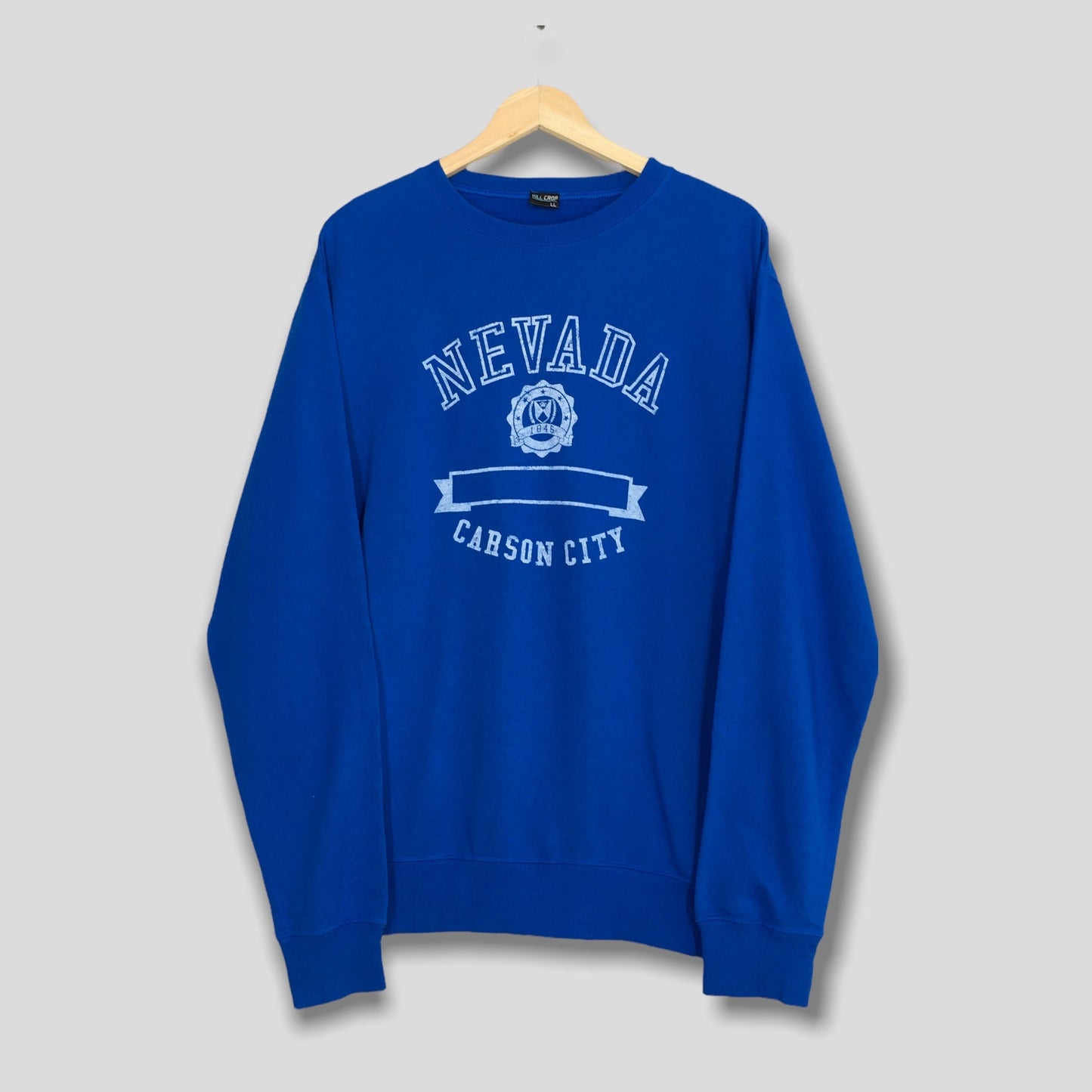 Carson City Nevada Blue Sweatshirt Large