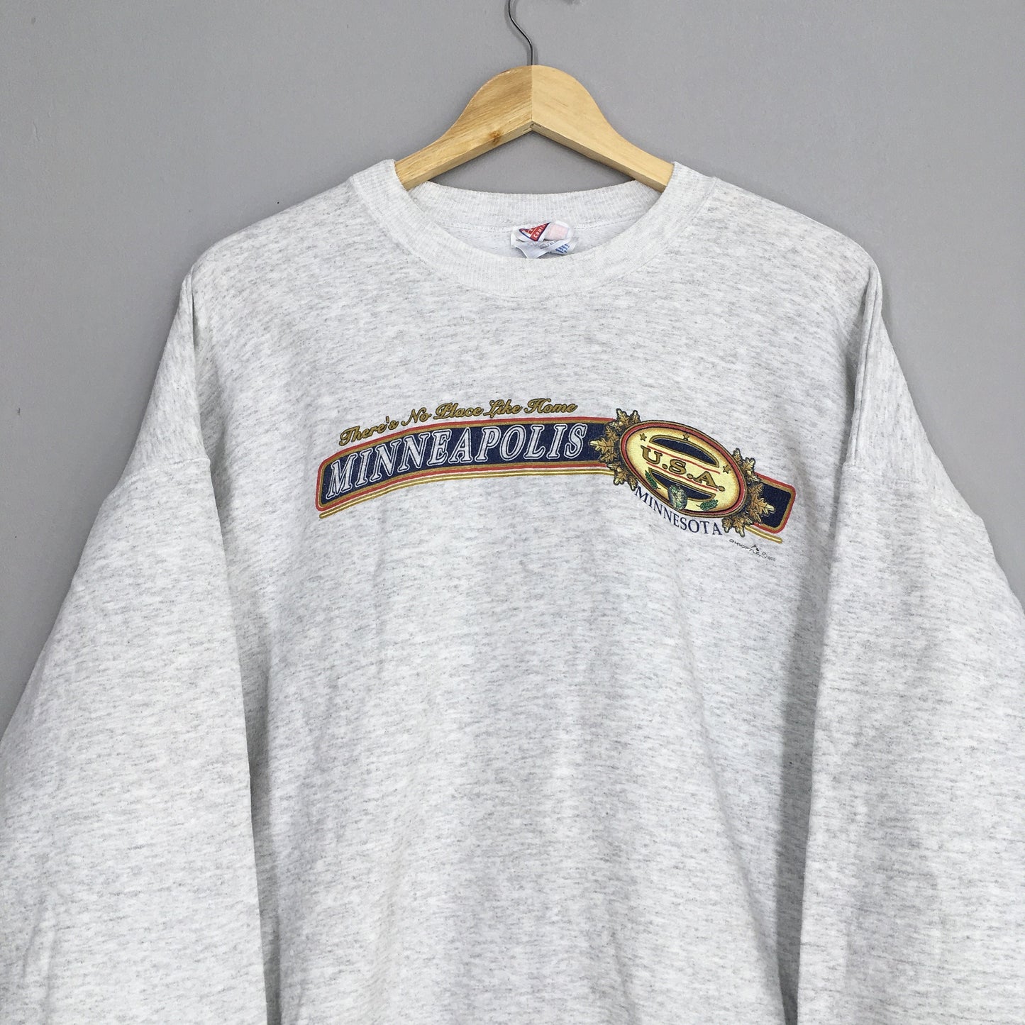 Minneapolis City Gray Sweatshirt Xlarge