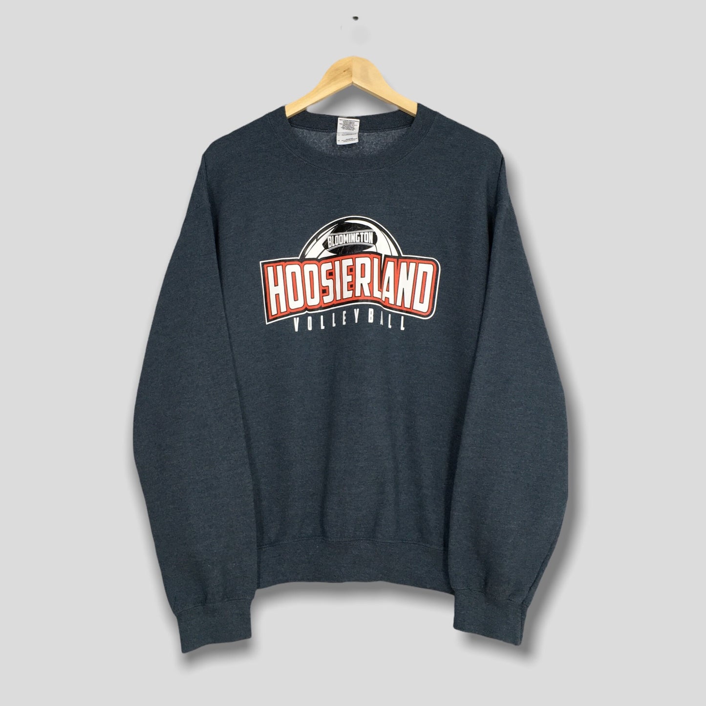 Bloomington Hoosierland Volleyball Gray Sweater