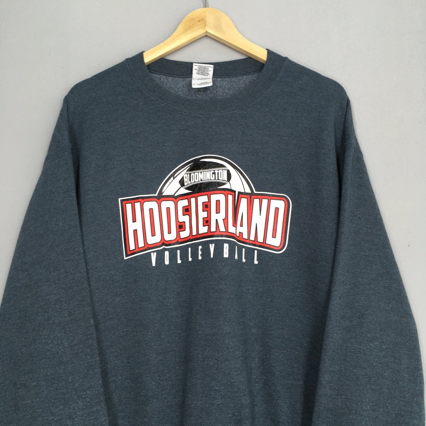 Bloomington Hoosierland Volleyball Gray Sweater