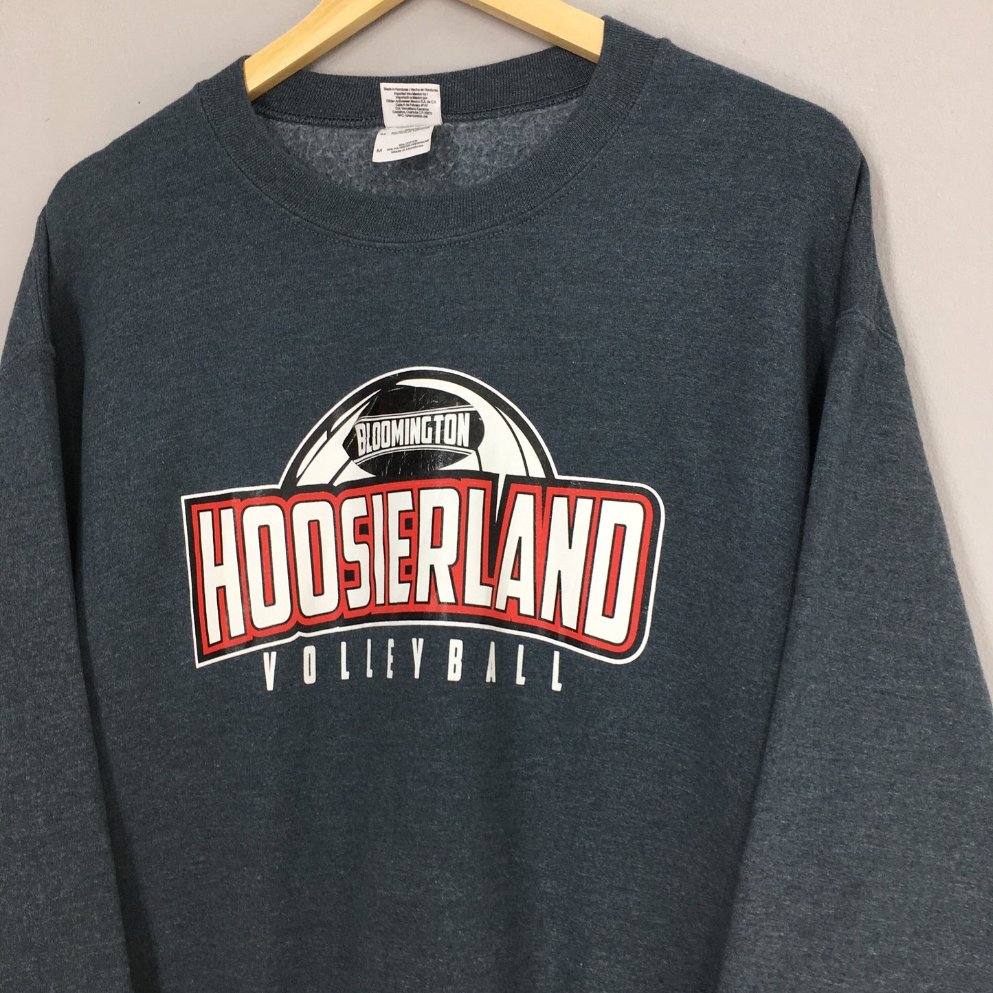 Bloomington Hoosierland Volleyball Gray Sweater