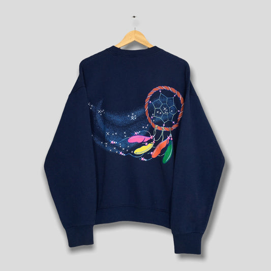 Catch Your Dream Blue Sweatshirt Large