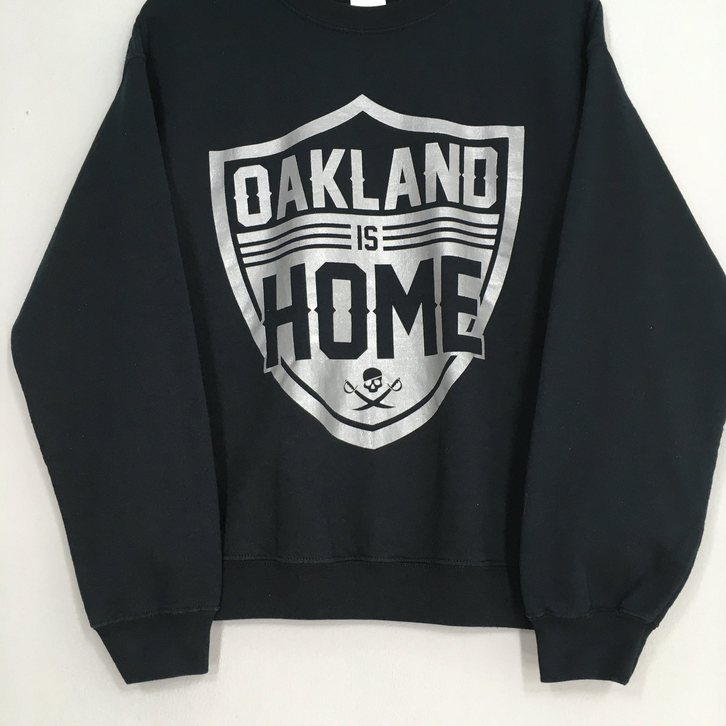 Oakland Raiders Home Sweatshirt Black Medium