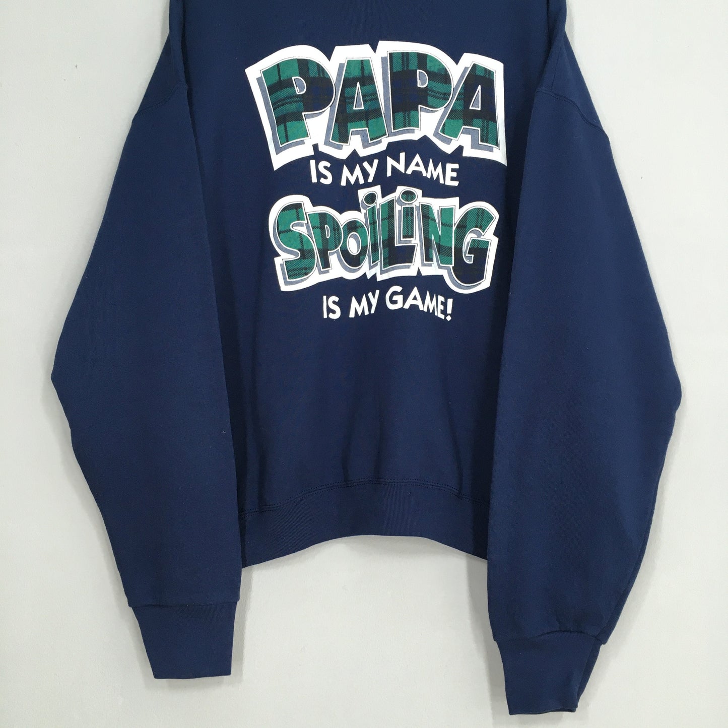 Great Papa Blue Sweatshirt XXLarge