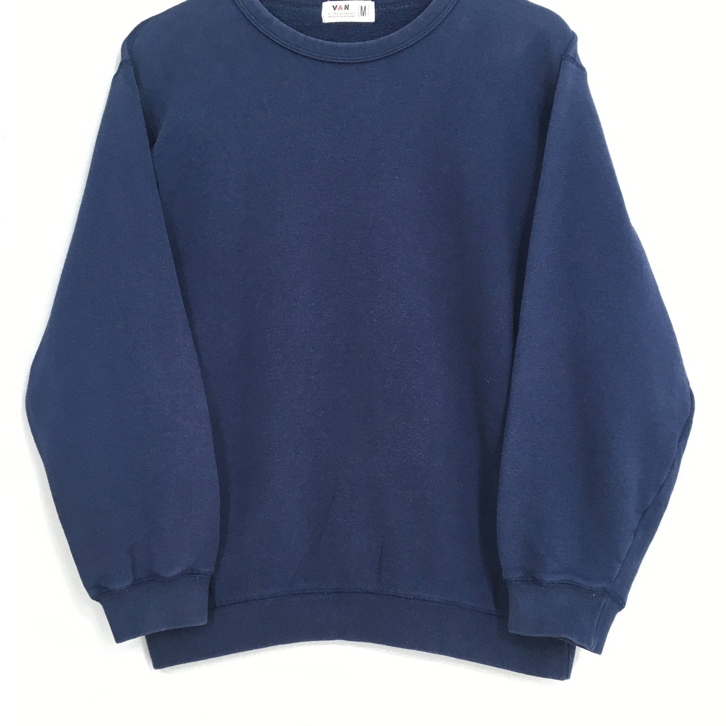 Van Jac Crewneck Sweatshirt Blue Medium