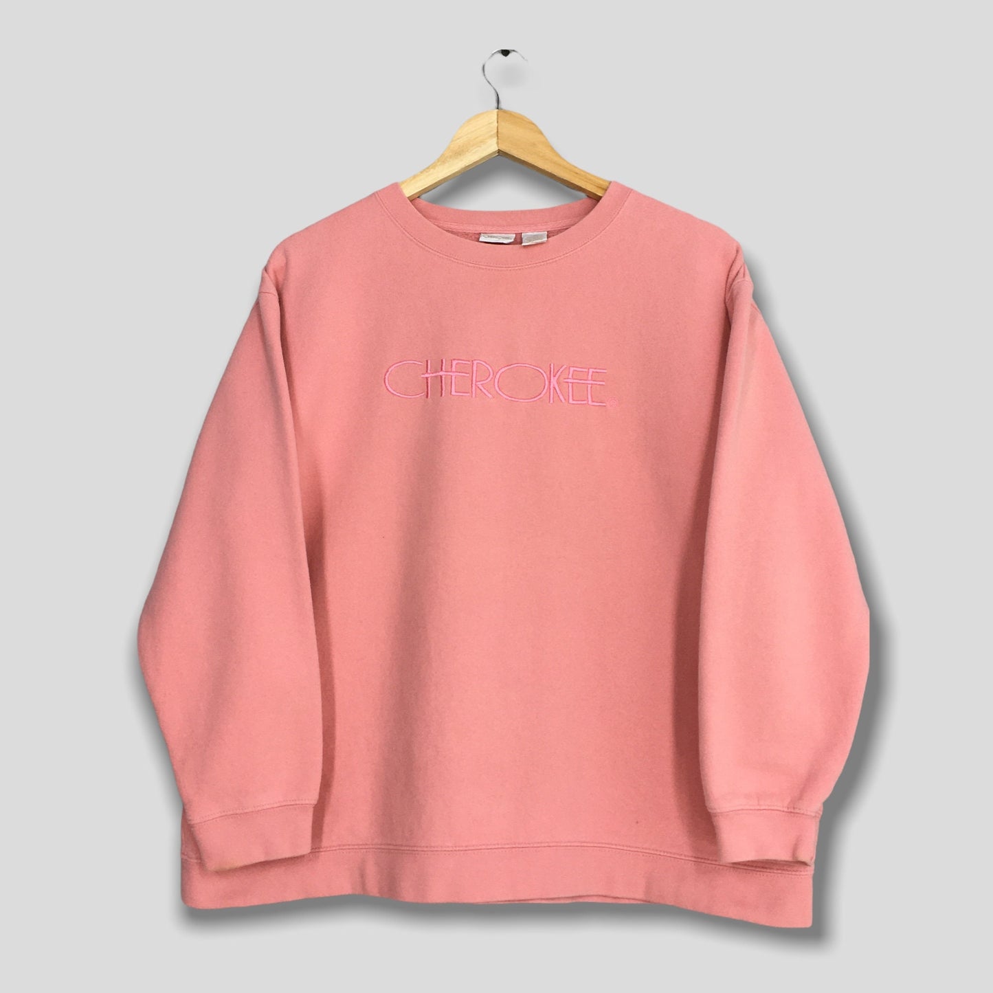 Cherokee Sweatshirt Women Pink Medium