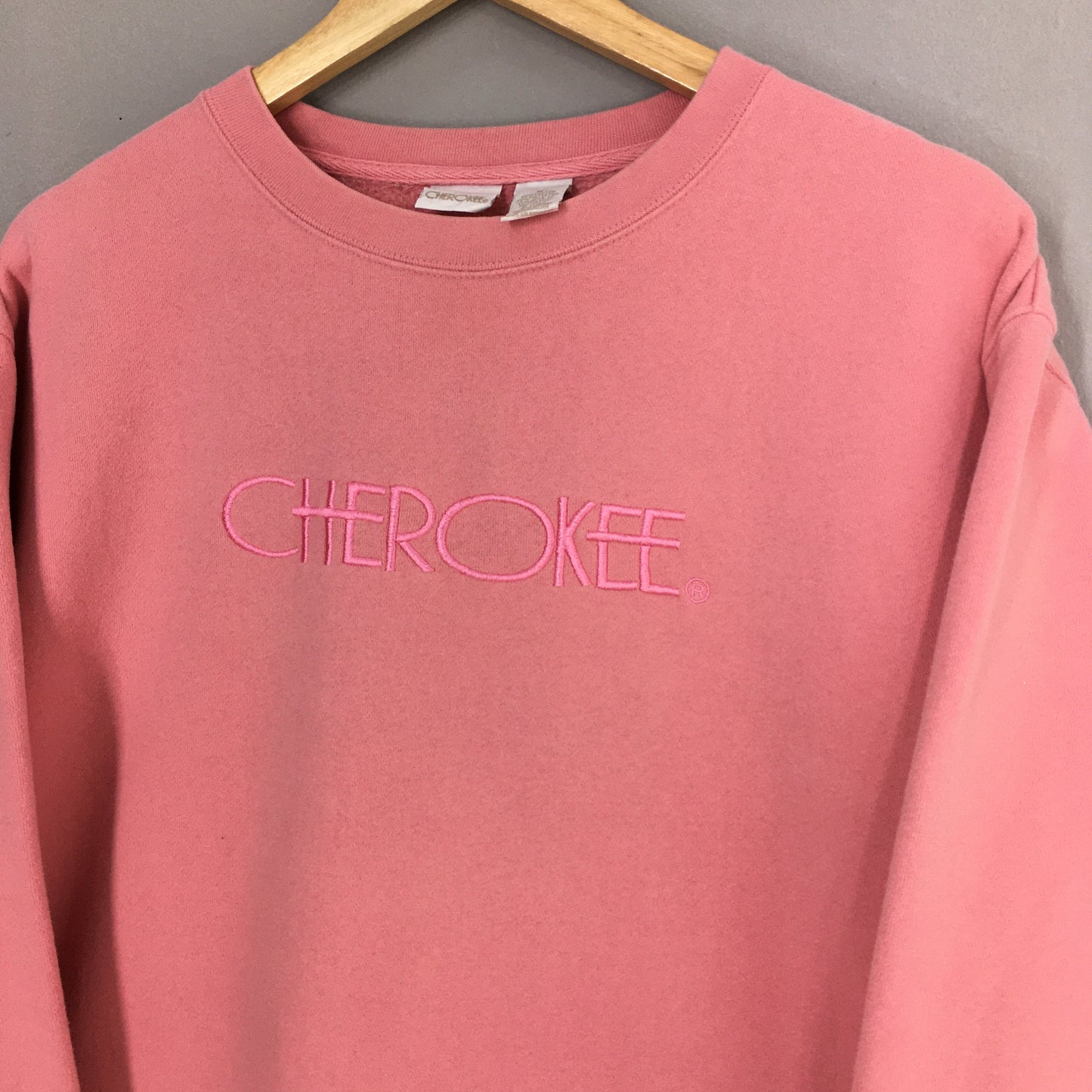 Cherokee Sweatshirt Women Pink Medium