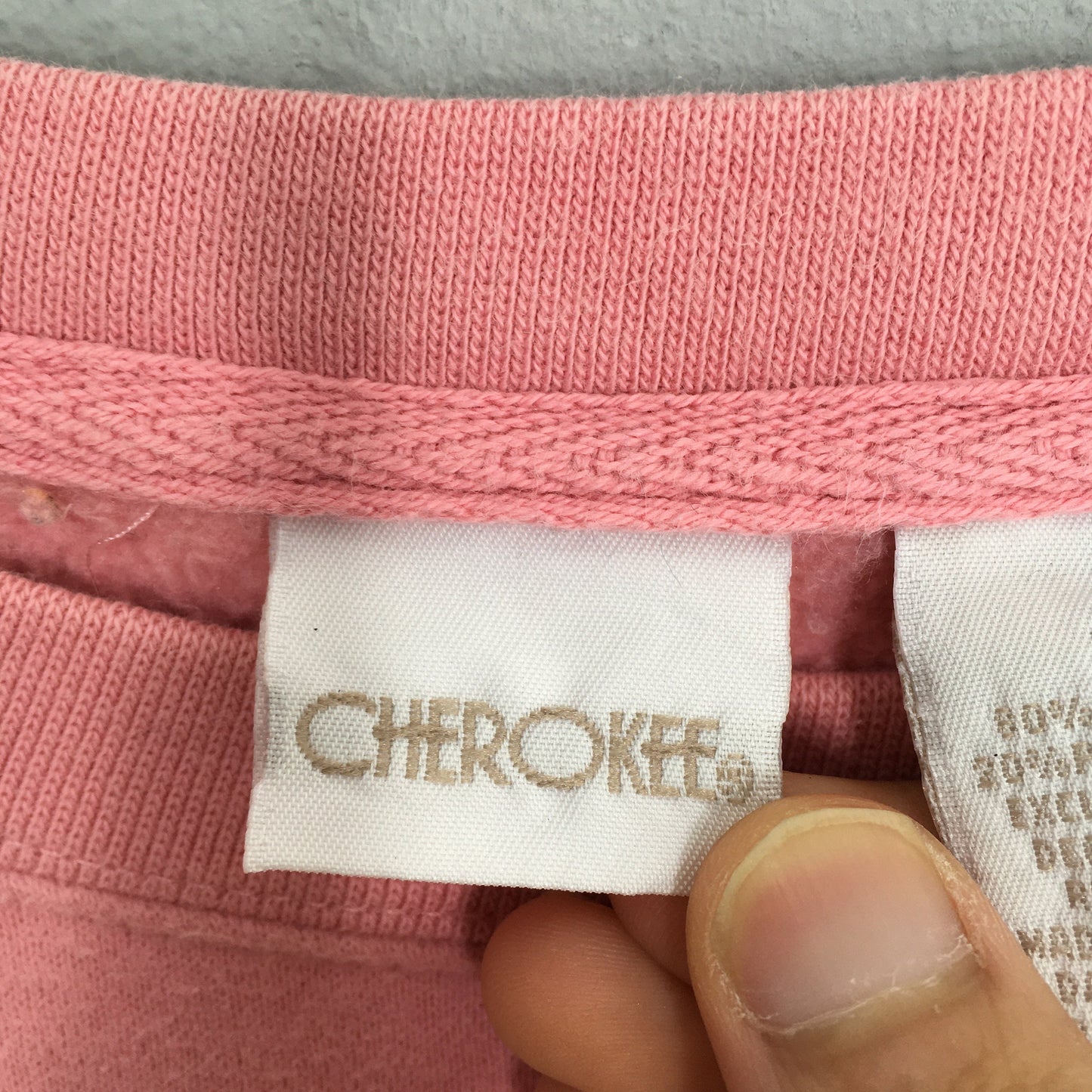 Cherokee Sweatshirt Women Pink Medium