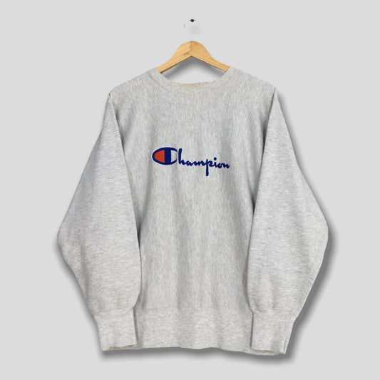 Champion Reverse Weave Sweatshirt Gray Large