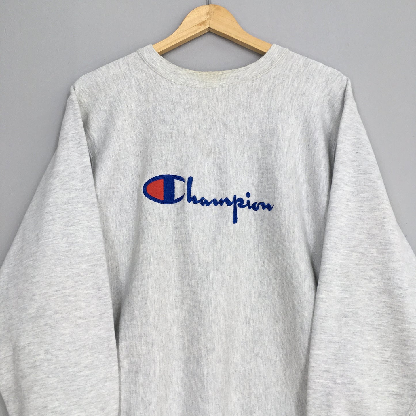 Champion Reverse Weave Sweatshirt Gray Large