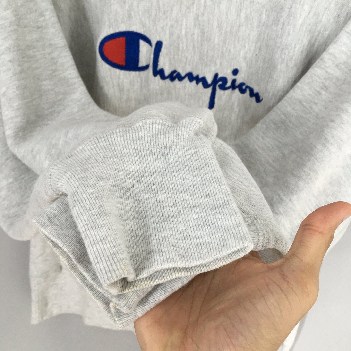 Champion Reverse Weave Sweatshirt Gray Large