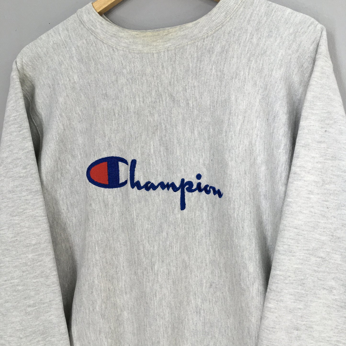 Champion Reverse Weave Sweatshirt Gray Large