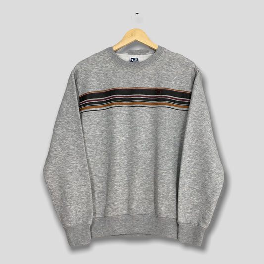 Hang Ten Sweatshirt Men Gray Medium